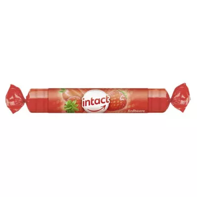 INTACT Dextrose rol aardbei, 1 st INTACT Dextrose rol aardbei, 1 st