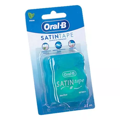 ORAL-B Tandzijde SATINtape 25 m, 1 st ORAL-B Tandzijde SATINtape 25 m, 1 st