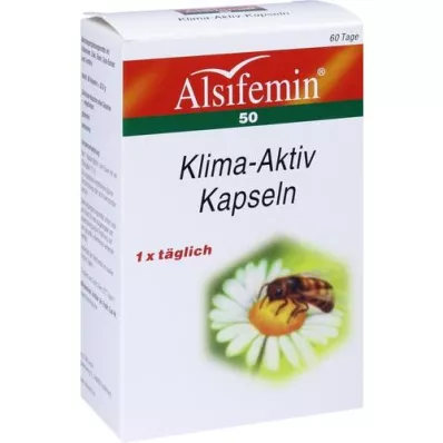 ALSIFEMIN 50 Klimaat Actief met Soja 1x1 Capsules, 60 Capsules