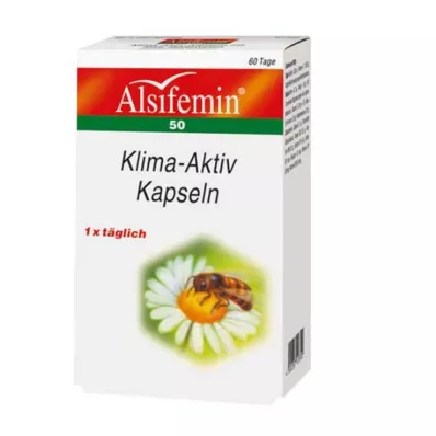ALSIFEMIN 50 Klimaat Actief met Soja 1x1 Capsules, 60 Capsules ALSIFEMIN 50 Klimaat Actief met Soja 1x1 Capsules, 60 Capsules