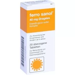 FERRO SANOL Gecoate tabletten, 20 stuks