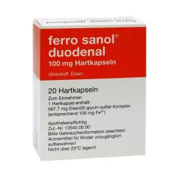 FERRO SANOL duodenale harde doppen.m.msr.overz.pell., 20 st