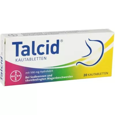 TALCID Kauwtabletten, 20 stuks