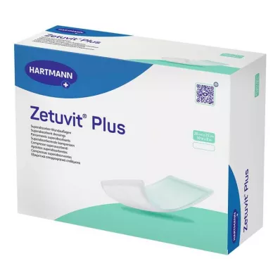 ZETUVIT Plus extra sterk absorberend kompres, steriel 20x25 cm, 10 stuks ZETUVIT Plus extra sterk absorberend kompres, steriel 20x25 cm, 10 stuks