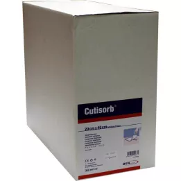 CUTISORB Absorberende kompressen niet-steriel 20x40 cm, 50 stuks