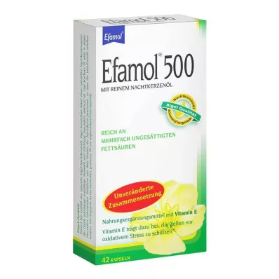 EFAMOL 500 capsules, 42 stuks EFAMOL 500 capsules, 42 stuks