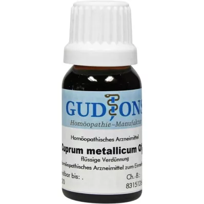 CUPRUM METALLICUM Q 1 oplossing, 15 ml