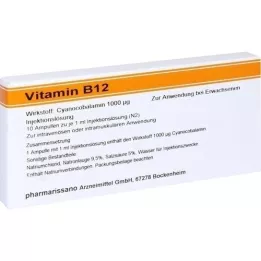 VITAMIN B12 RÖWO 1000 μg ampullen, 10X1 ml