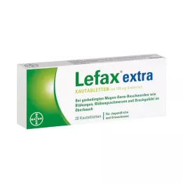 LEFAX extra kauwtabletten, 20 stuks