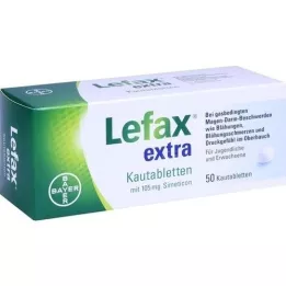 LEFAX extra kauwtabletten, 50 stuks