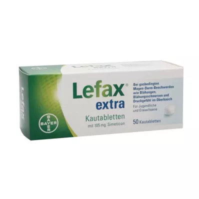 LEFAX extra kauwtabletten, 50 stuks LEFAX extra kauwtabletten, 50 stuks