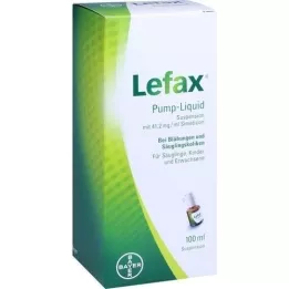 LEFAX Pompvloeistof, 100 ml