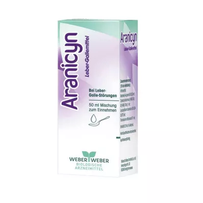 ARANICYN Lever Gal Remedie Mengsel, 50 ml ARANICYN Lever Gal Remedie Mengsel, 50 ml