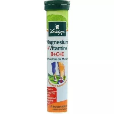 KNEIPP Magnesium+vitamines bruistabletten, 20 stuks