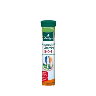 KNEIPP Magnesium+vitamines bruistabletten, 20 stuks KNEIPP Magnesium+vitamines bruistabletten, 20 stuks