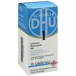 BIOCHEMIE DHU 1 Calcium fluoratum D 6 tabletten, 200 st