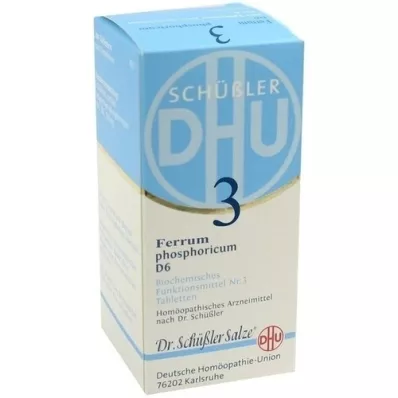 BIOCHEMIE DHU 3 Ferrum phosphoricum D 6 tabletten, 200 st