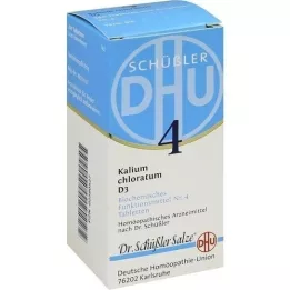 BIOCHEMIE DHU 4 Kalium chloratum D 3 tabletten, 200 st