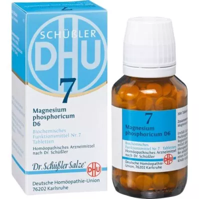 BIOCHEMIE DHU 7 Magnesium phosphoricum D 6 tbl, 200 st