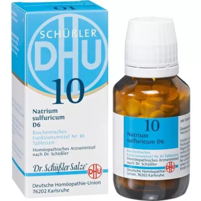 BIOCHEMIE DHU 10 Natrium sulphuricum D 6 tabletten, 200 st