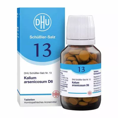 BIOCHEMIE DHU 13 Kalium arsenicosum D 6 tabletten, 200 st BIOCHEMIE DHU 13 Kalium arsenicosum D 6 tabletten, 200 st