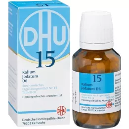 BIOCHEMIE DHU 15 Kalium jodatum D 6 tabletten, 200 st