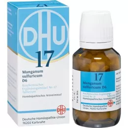 BIOCHEMIE DHU 17 Manganum sulphuricum D 6 tabletten, 200 st