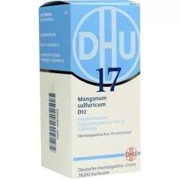 BIOCHEMIE DHU 17 Manganum sulphuricum D 12 tbl, 200 pc