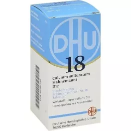 BIOCHEMIE DHU 18 Calcium sulphuratum D 12 tabletten, 200 st