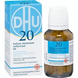 BIOCHEMIE DHU 20 Kaliumaluin.zwavel.D 6 tabletten, 200 st