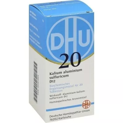 BIOCHEMIE DHU 20 Kaliumaluin.zwavel.D 12 tabletten, 200 st