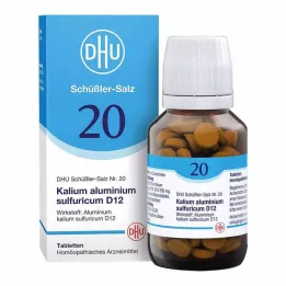 BIOCHEMIE DHU 20 Kaliumaluin.zwavel.D 12 tabletten, 200 st