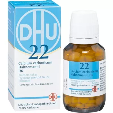 BIOCHEMIE DHU 22 Calciumcarbonicum D 6 tabletten, 200 st