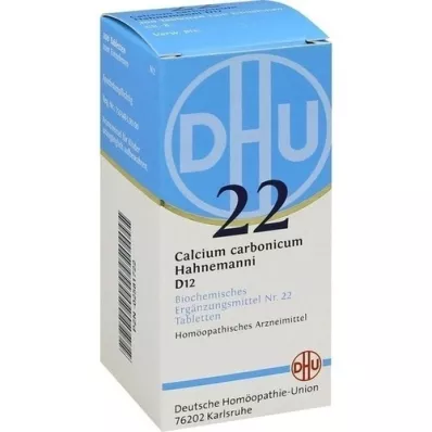 BIOCHEMIE DHU 22 Calciumcarbonicum D 12 tabletten, 200 st