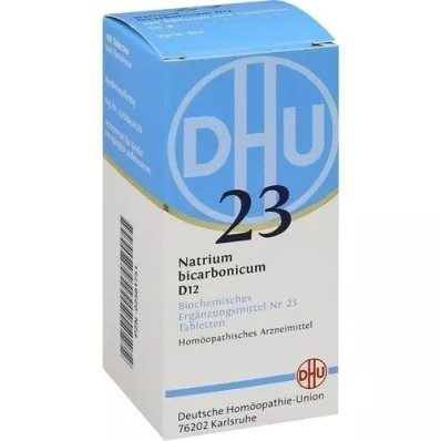 BIOCHEMIE DHU 23 Natrum bicarbonicum D 12 tabletten, 200 st BIOCHEMIE DHU 23 Natrum bicarbonicum D 12 tabletten, 200 st