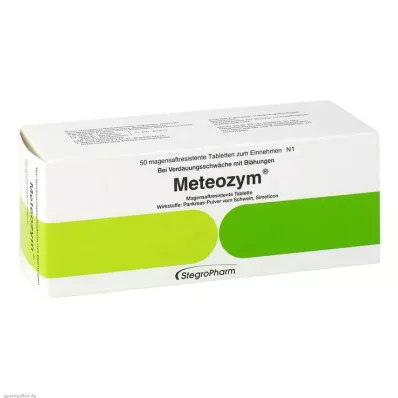 METEOZYM Filmomhulde tabletten, 50 stuks METEOZYM Filmomhulde tabletten, 50 stuks