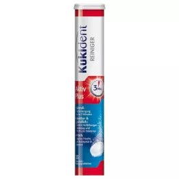 KUKIDENT Cleaner Express Active Plus Tabs, 33 stuks