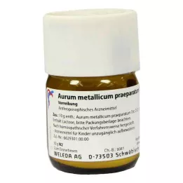 AURUM METALLICUM PRAEPARATUM D 12 Trituratie, 50 g