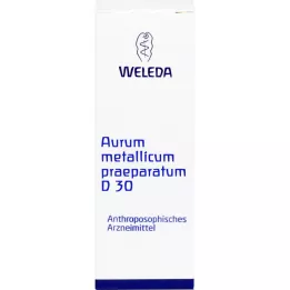 AURUM METALLICUM PRAEPARATUM D 30 Trituratie, 20 g