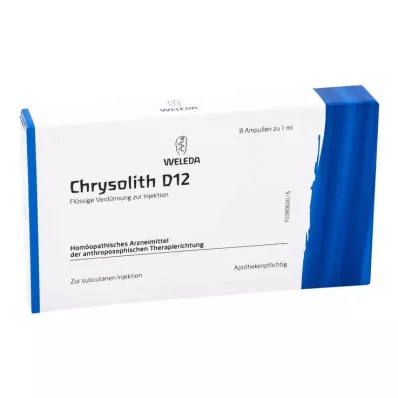 CHRYSOLITH D 12 Ampullen, 8X1 ml