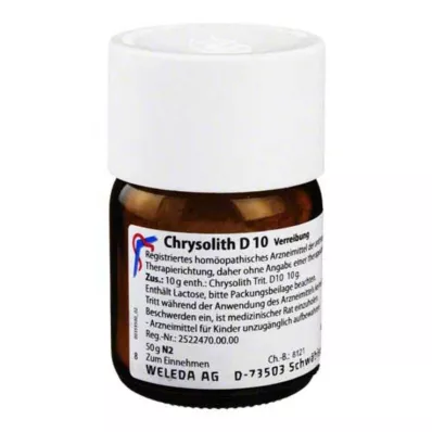 CHRYSOLITH D 10 Trituratie, 50 g
