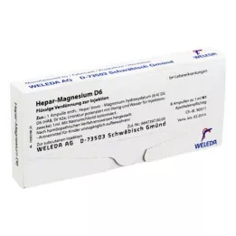 HEPAR MAGNESIUM D 6 Ampullen, 8X1 ml