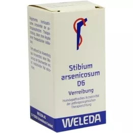 STIBIUM ARSENICOSUM D 6 Trituratie, 20 g