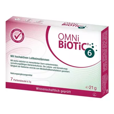 OMNI BiOTiC 6 zakjes, 7X3 g OMNI BiOTiC 6 zakjes, 7X3 g