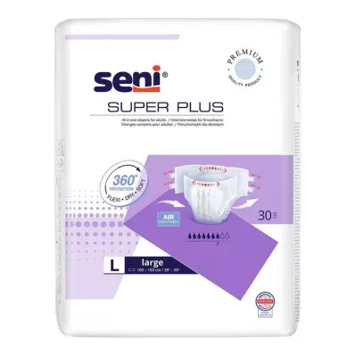 SUPER SENI Plus incontinentiebroekjes nacht f.E.Gr.3 L, 30 stuks