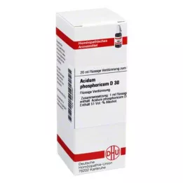 ACIDUM PHOSPHORICUM D 30 Verdunning, 20 ml