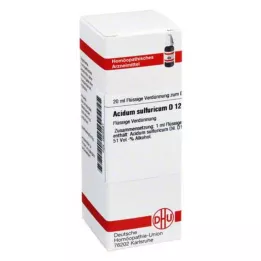 ACIDUM SULFURICUM D 12 Verdunning, 20 ml