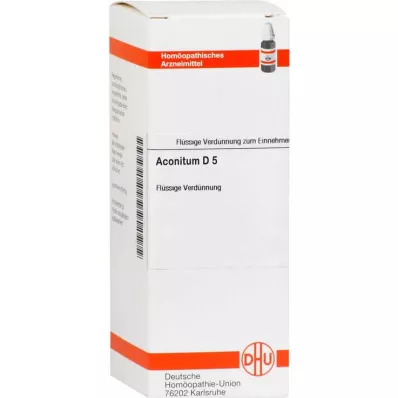 ACONITUM D 5 verdunning, 20 ml