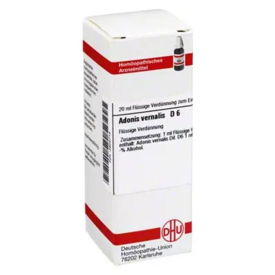 ADONIS VERNALIS D 6 Verdunning, 20 ml ADONIS VERNALIS D 6 Verdunning, 20 ml