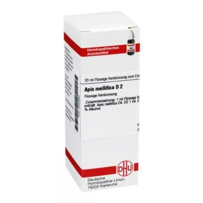 APIS MELLIFICA D 2 Verdunning, 20 ml APIS MELLIFICA D 2 Verdunning, 20 ml